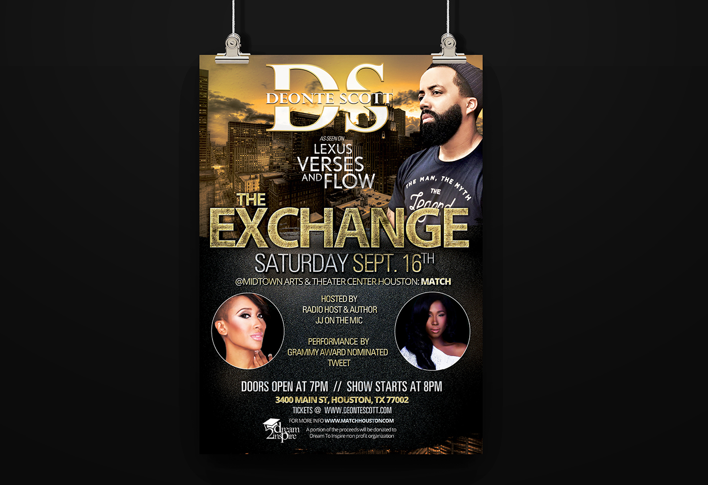 Deonte Scott The Exchange poster